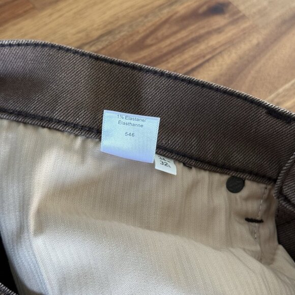 Rag & Bone Jeans Mens 34x32 Brown Fit 2 Slim Travel Preppy Casual Pants - Picture 12 of 14